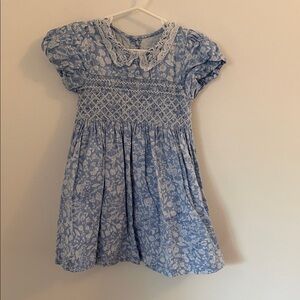 Next Blue and White Floral Kids Dress